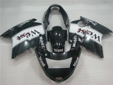 Comprar Carenados Moto Honda CBR1100XX Blackbird 1996-2007 - Negro Brillante Blanco West