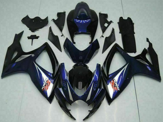Comprar Carenados Moto Suzuki GSXR 600/750 2006-2007 - Negro Brillante Azul