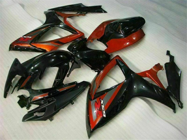 Comprar Carenados Moto Suzuki GSXR 600/750 2006-2007 - Negro Brillante Rojo