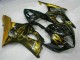 Comprar Carenados Moto Suzuki GSXR 1000 2003-2004 - Negro Brillante Oro Llama