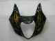 Comprar Carenados Moto Suzuki GSXR 1000 2003-2004 - Negro Brillante Oro Llama
