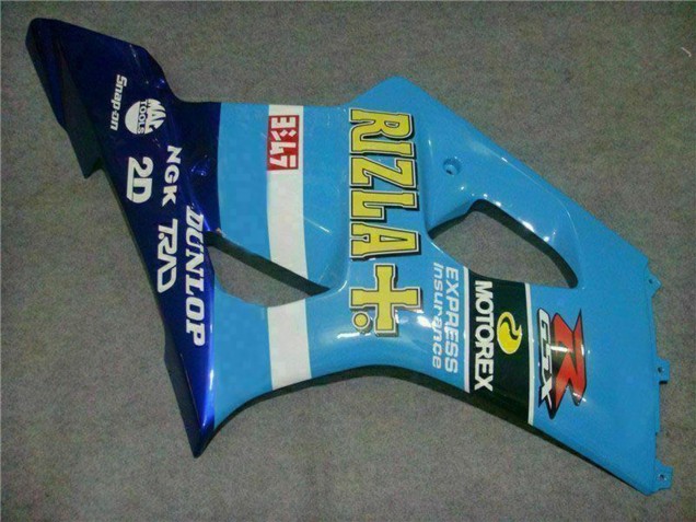 Comprar Carenados Moto Suzuki GSXR 1000 2003-2004 - Azul Blanco Amarillo Rizla