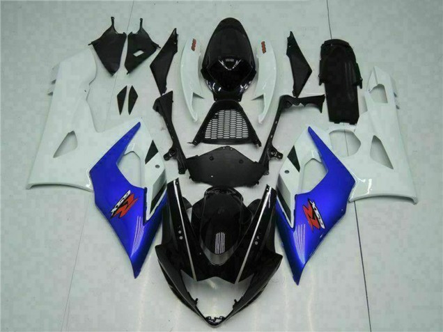 Comprar Carenado Moto Suzuki GSXR 1000 2005-2006 - Blanco Azul Negro Brillante