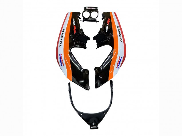 Comprar Carenados Moto Honda CBR400RR NC23 1987-1989 - Naranja Blanco Rojo Negro Brillante Repsol HRC