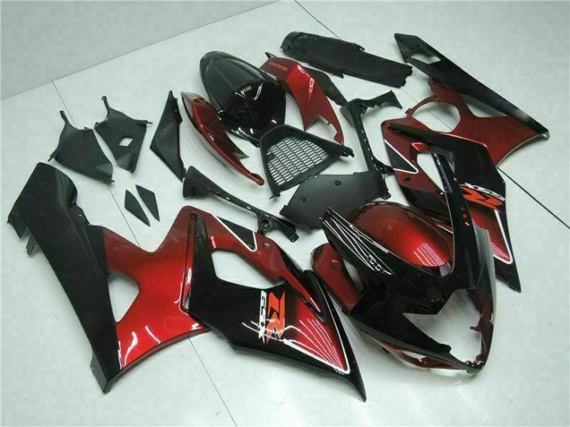 Comprar Carenado Moto Suzuki GSXR 1000 2005-2006 - Rojo Negro Brillante
