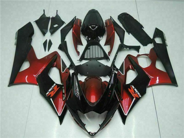 Comprar Carenado Moto Suzuki GSXR 1000 2005-2006 - Rojo Negro Brillante
