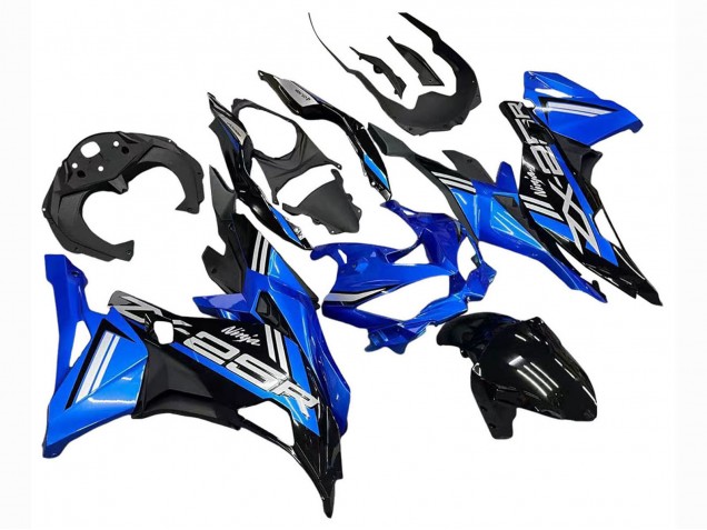 Comprar Carenados Moto Kawasaki ZX25R ZX-25R 2019-2025 - Azul Blanco Negro Mate