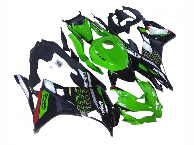 Comprar Carenados Moto Kawasaki ZX25R ZX-25R 2019-2025 - Verde Negro Rojo Honeycomb
