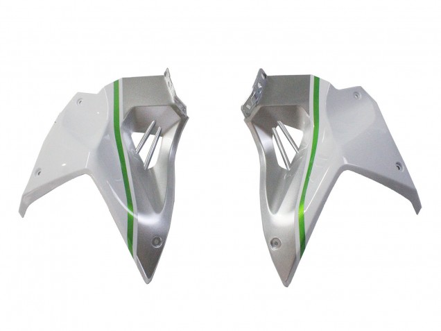 Comprar Carenados Moto Kawasaki Ninja H2 2015-2022 - Blanco Plata Verde