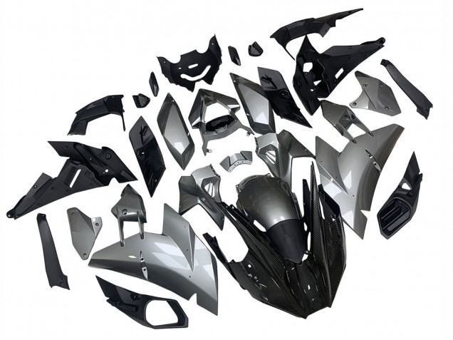 Comprar Carenados Moto Kawasaki Ninja H2 2015-2022 - Plata Negro FibraCarbono