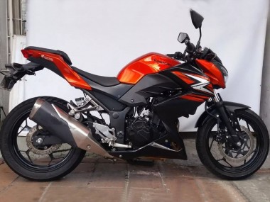 Comprar Carenados Moto Kawasaki Z250/Z300 2015-2016 - Naranja Rojo Negro Mate