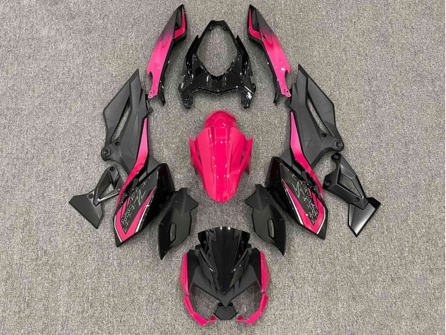 Comprar Carenados Moto Kawasaki Z400 2018-2024 - Negro Mate Bright Rosa