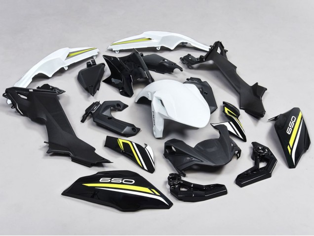 Comprar Carenados Moto Kawasaki Ninja Z650 2017-2019 - Negro Blanco Amarillo