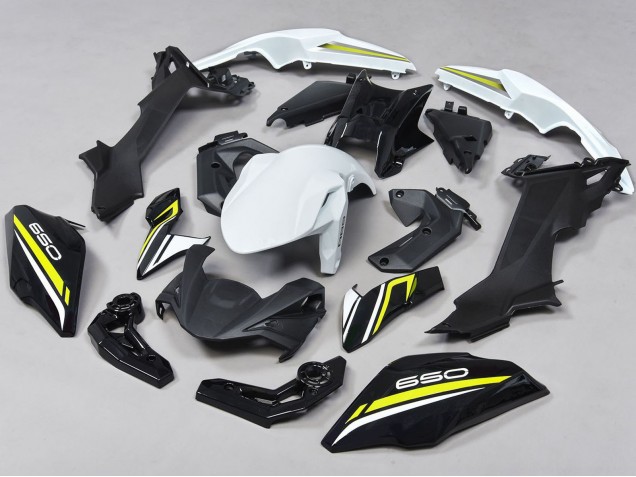 Comprar Carenados Moto Kawasaki Ninja Z650 2017-2019 - Negro Blanco Amarillo