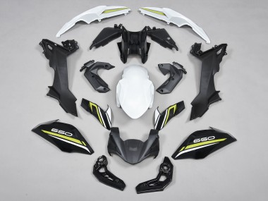 Comprar Carenados Moto Kawasaki Ninja Z650 2017-2019 - Negro Blanco Amarillo