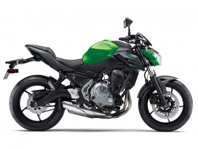 Comprar Carenados Moto Kawasaki Ninja Z650 2017-2019 - Negro Verde Plata