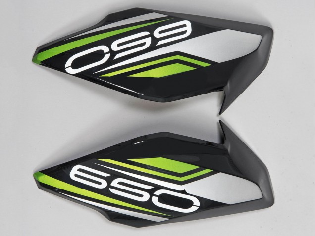 Comprar Carenados Moto Kawasaki Ninja Z650 2017-2019 - Negro Verde Plata