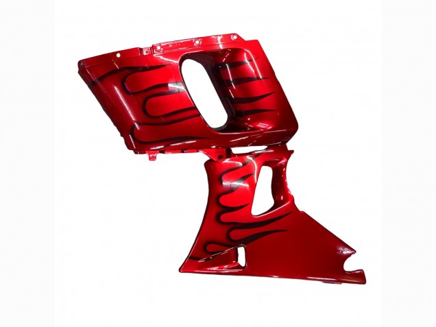 Comprar Carenados Moto Kawasaki ZZR600 1998-2003 - Rojo Negro Llama