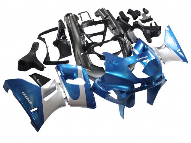 Comprar Carenados Moto Kawasaki ZZR400 1993-2007 - Azul Plata Negro