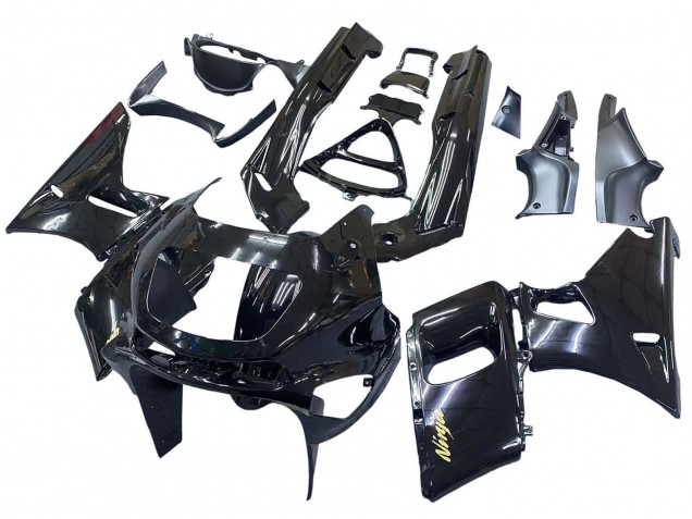 Comprar Carenados Moto Kawasaki ZZR400 1993-2007 - Negro Brillante Oro Ninja