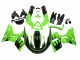 Comprar Carenados Moto Kawasaki ZZR600 1998-2003 - Verde Negro Brillante Llama