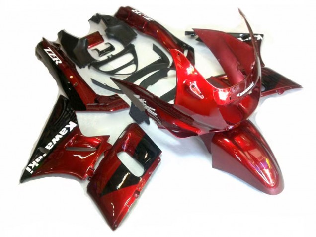 Comprar Carenados Moto Kawasaki ZZR400 1993-2007 - Rojo Negro Brillante