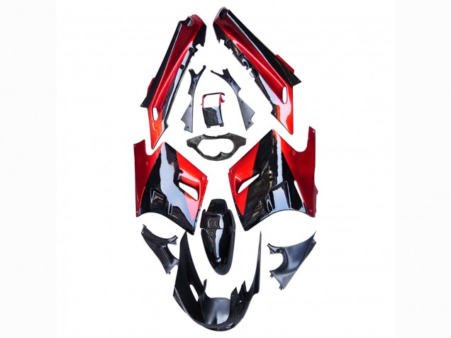 Comprar Carenados Moto Kawasaki ZZR1100 1990-1992 - Rojo Negro Brillante