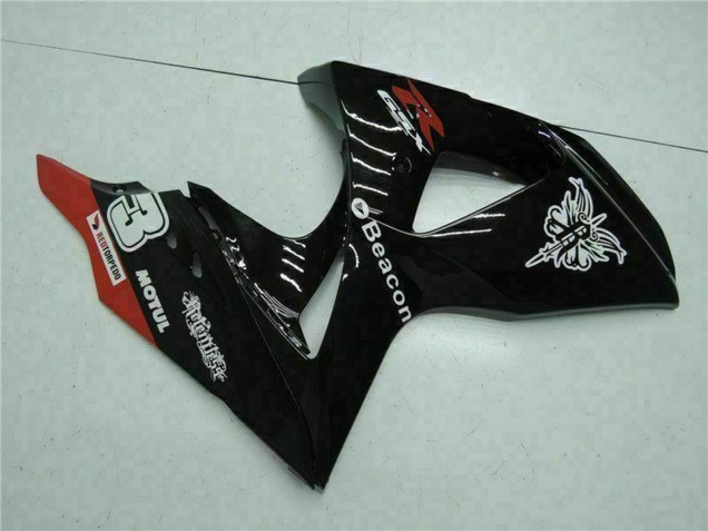 Comprar Carenados Moto Suzuki GSXR 1000 2009-2016 - Negro Brillante Rojo Faro Motul