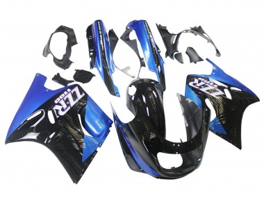 Comprar Carenados Moto Kawasaki ZZR1100 1990-1992 - Azul Negro Brillante