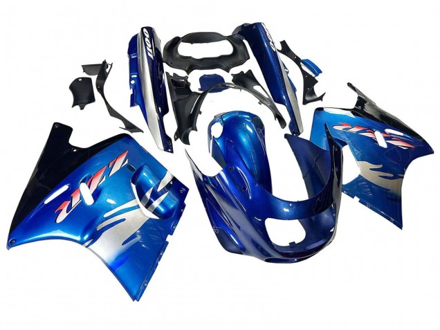 Comprar Carenados Moto Kawasaki ZZR1100 1993-2003 - Azul Plata Negro