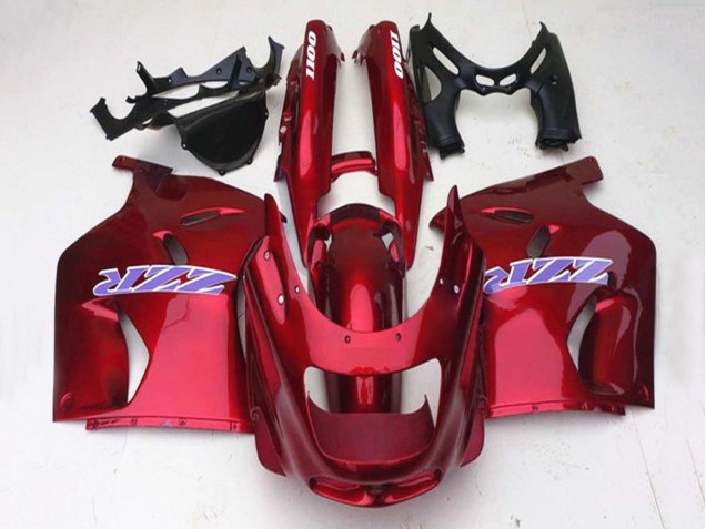 Comprar Carenados Moto Kawasaki ZZR1100 1993-2003 - Rojo Brillante
