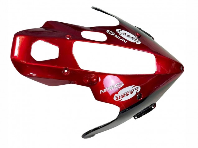 Comprar Carenados Moto Yamaha YZF 1000R Thunderace 1997-2007 - Negro Rojo Oscuro Llama