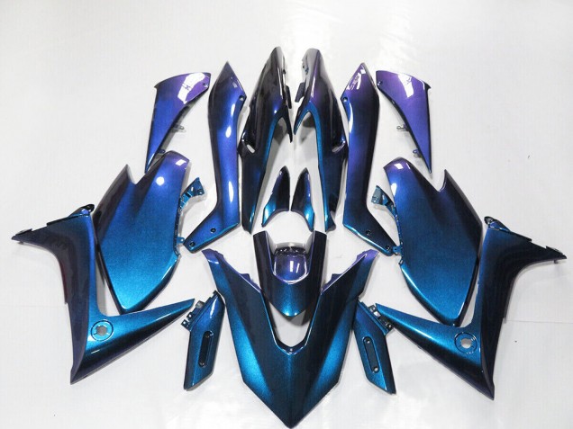 Comprar Carenados Moto Yamaha TMAX560 2019-2021 - Gradiente Azul Oscuro Púrpura