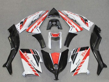 Comprar Carenados Moto Yamaha TMAX530 2012-2014 - Blanco Rojo Negro Carrera