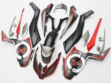Comprar Carenados Moto Yamaha XMAX300 2017-2021 - Negro Mate Rojo Gris 99