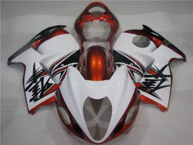 Comprar Carenados Moto Suzuki GSXR 1300 Hayabusa 1996-2007 - Blanco Naranja Negro