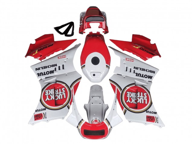 Comprar Carenados Moto Suzuki RG400 RG500 RG400/500 1984-1987 - Blanco Rojo Lucky Strike Motul Michelin