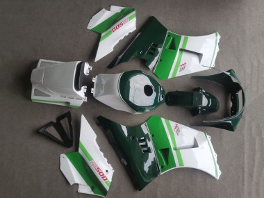 Comprar Carenados Moto Suzuki RG400 RG500 RG400/500 1984-1987 - Blanco Verde Oscuro