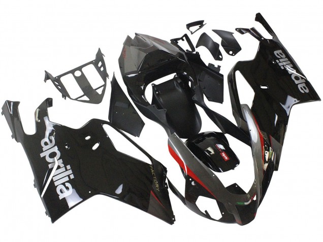 Comprar Carenados Moto Aprilia RSV1000 2003-2006 - Negro Brillante Gris Rojo