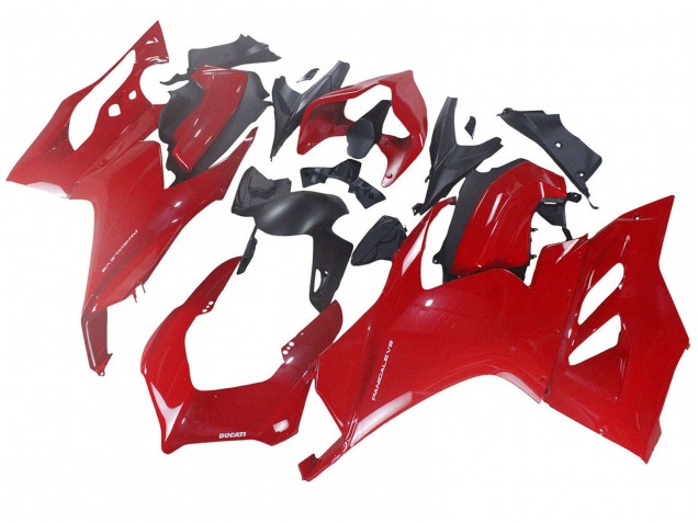 Comprar Carenado Moto Ducati Panigale V2 2020-2024 - Rojo Negro Mate