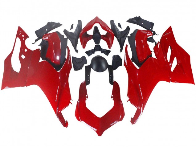 Comprar Carenado Moto Ducati Panigale V2 2020-2024 - Rojo Negro Mate