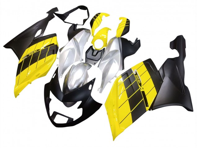 Comprar Carenados Moto BMW K1200S 2005-2010 - Amarillo Plata Negro Mate