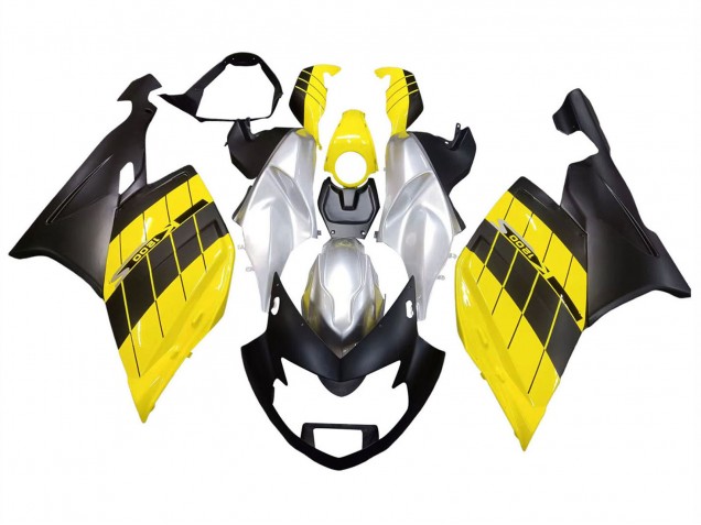 Comprar Carenados Moto BMW K1200S 2005-2010 - Amarillo Plata Negro Mate