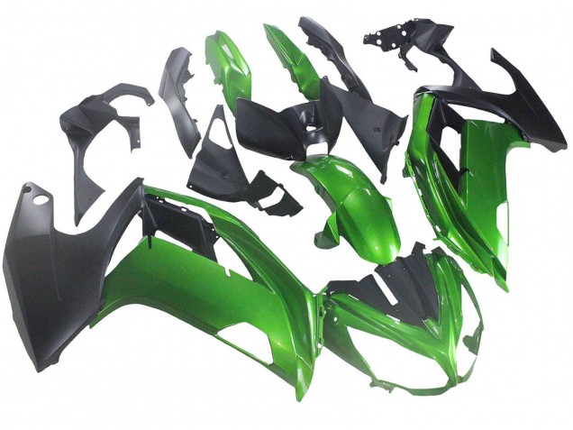 Comprar Carenados Moto BMW K1200S 2005-2010 - Verde Negro Mate