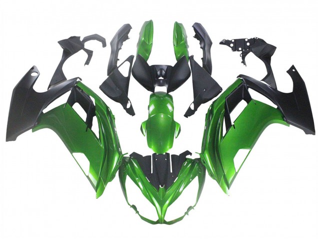 Comprar Carenados Moto BMW K1200S 2005-2010 - Verde Negro Mate