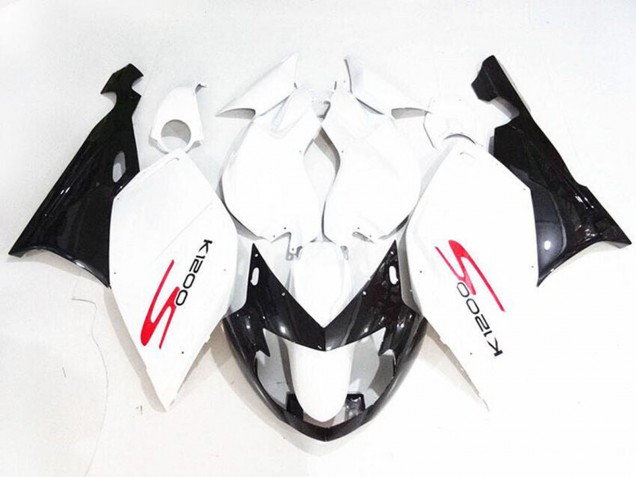 Comprar Carenados Moto BMW K1200S 2005-2010 - Blanco Negro Brillante
