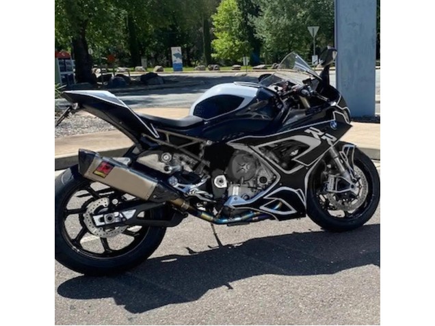 Comprar Carenados Moto BMW S1000RR 2019-2022 - Negro Blanco