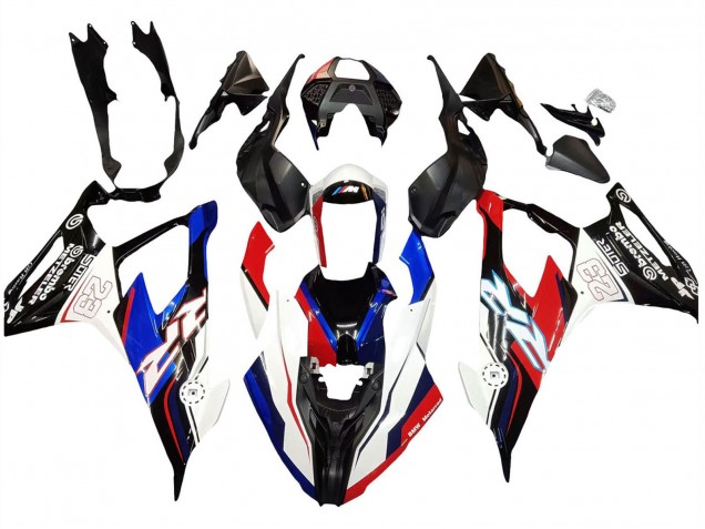 Comprar Carenados Moto BMW S1000RR 2019-2022 - Azul Rojo Blanco 23