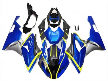 Comprar Carenados Moto BMW S1000RR 2017-2018 - Plata Azul Amarillo