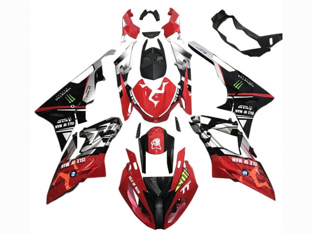 Comprar Carenados Moto BMW S1000RR 2015-2016 - Plata Rojo Negro Verde Monstruo Isle of Man